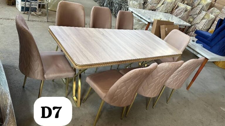 Table-a-Manger-8-places-D7-180-sur-80 - KHEWEUL GROUP - à Dakar