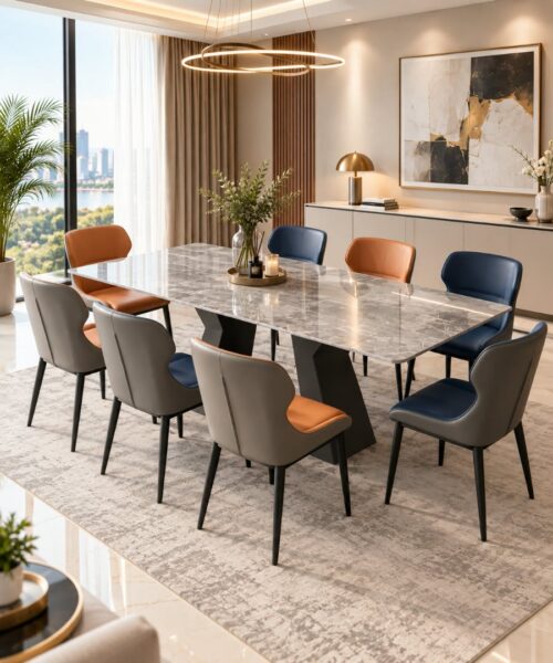 TABLE-A-MANGER-EXTENSIBLE-8-PLACES-160X200-GRIS-TA062